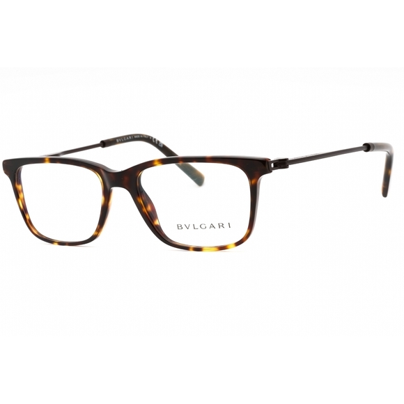 NWT BVLGARI 0BV3053 504 Dark Havana Eyeglasses